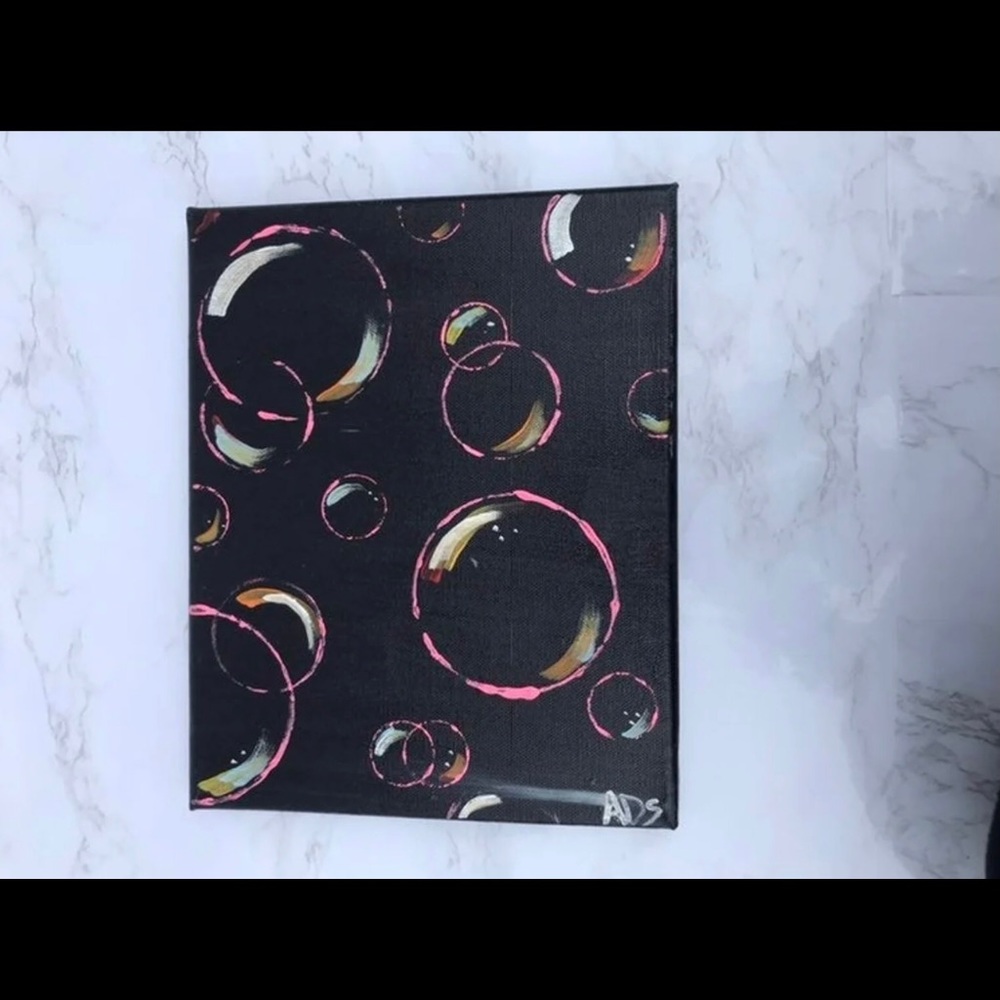 Bubble painting
